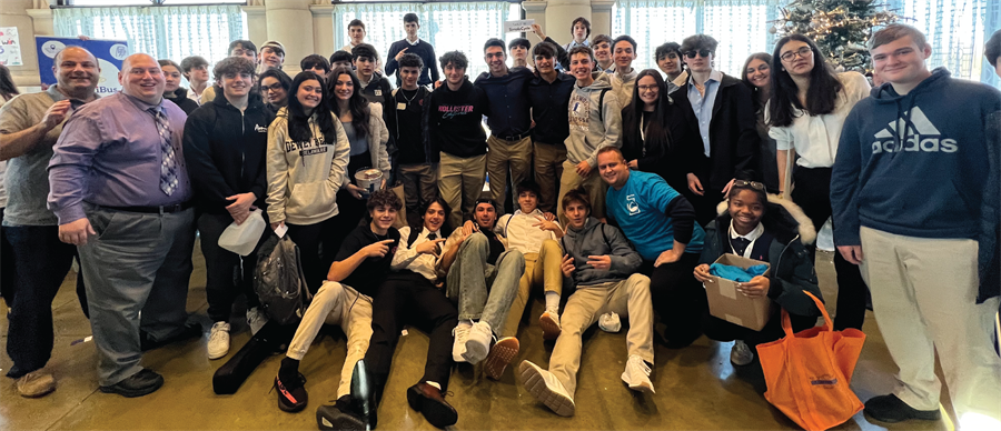 V.E. Business Students Participate in East End Trade Show 
